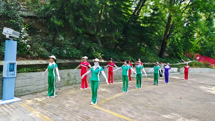 智慧廣場舞系統(tǒng)助力深圳布心山公園聲環(huán)境優(yōu)化