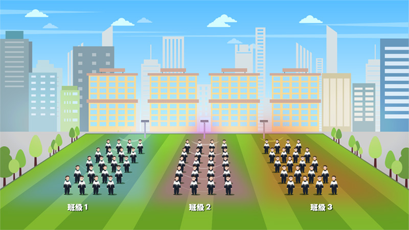 安靜操場(chǎng)系統(tǒng)定向發(fā)聲，不擾民